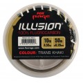 FOX RAGE Illusion Fluorocarbon Trans Khaki 0.25mm - 100% fluorokarbón