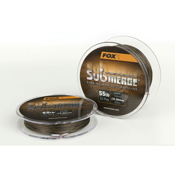 FOX Submerge Dark Camo 300m 0.16mm 25lb - potápavá šnúra