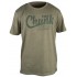 FOX Chunk Stonewash Olive T-Shirt - tričko