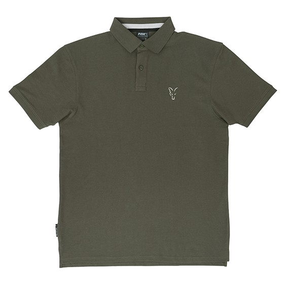 FOX Collection Green/Silver Polo Shirt - polokošeľa