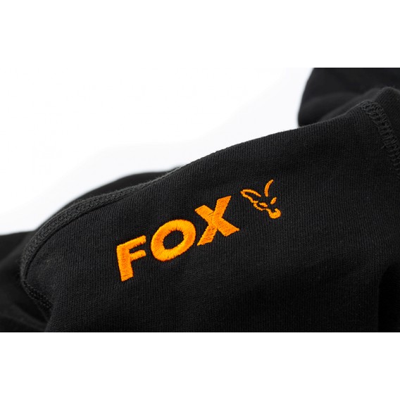 FOX Collection Black/Orange Hoodie - mikina