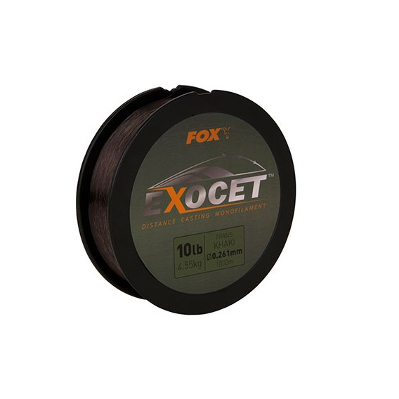 FOX Exocet Mono Trans Khaki 0.331mm 1000m - monofil