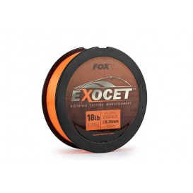FOX Exocet Fluoro Orange Mono 0.35mm 1000m - kaprársky vlasec 