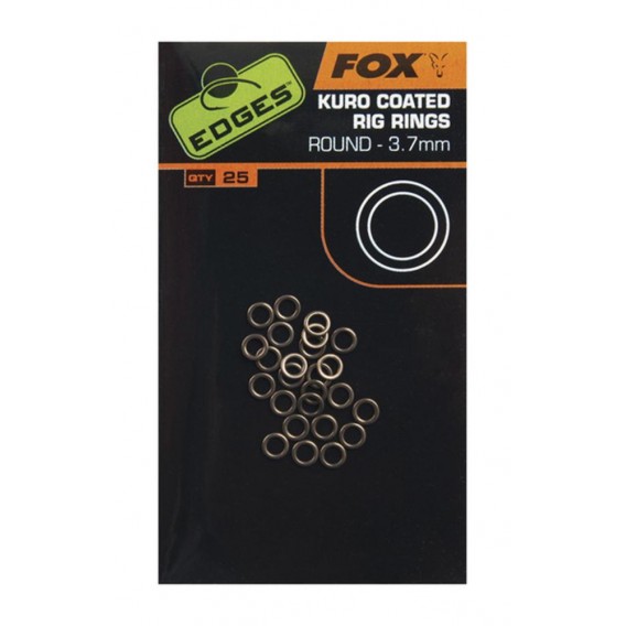 FOX EDGES Kuro O Rings 3.2mm Medium - krúžky 25ks