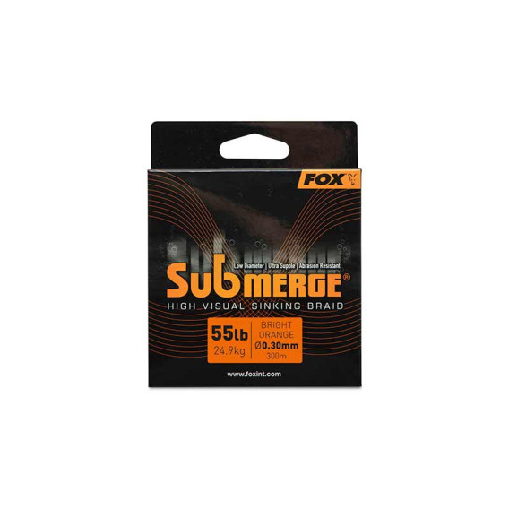 FOX Submerge Orange Braid 300m 0,30mm - potápavá šnúra