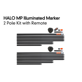 FOX Halo 2 Pole Kit inc Remote - set tyčových bójok